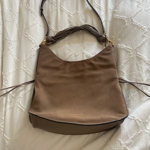 Stuart Weitzman suede purse